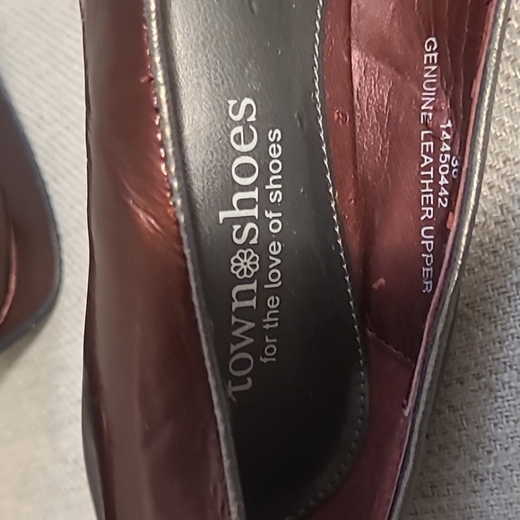Sz 6 New Leather Pumps Townshoes - Picture 8 of 9